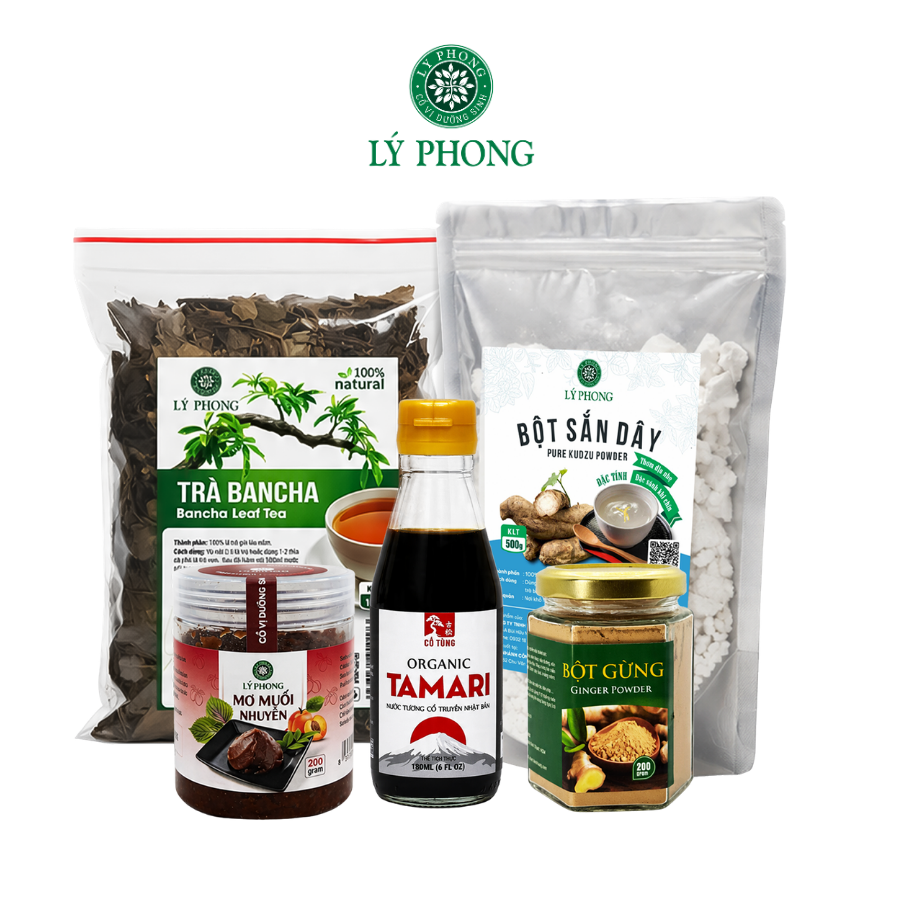 Combo Nguyên liệu nấu trà bình minh - Tamari Cổ Tùng